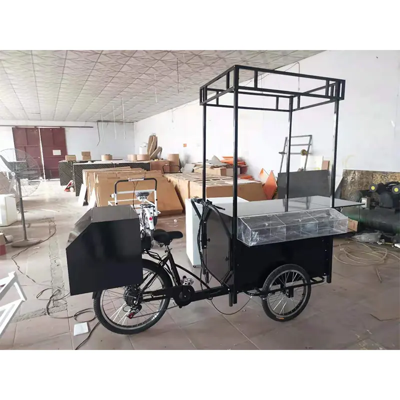 Electric Cargo Street Snack Food -pyörä