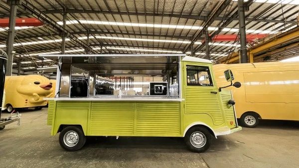 Antique Style Commercial Catering Van