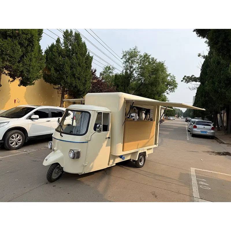 Piaggio Ape -kahvila-kuorma-auto